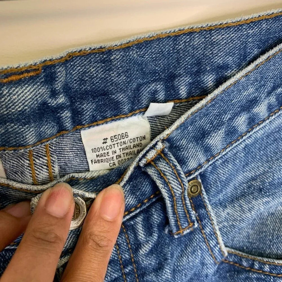 Vintage Nevada 100% Cotton Medium Wash Button Fly Jeans Size 30 - Picture 5 of 12